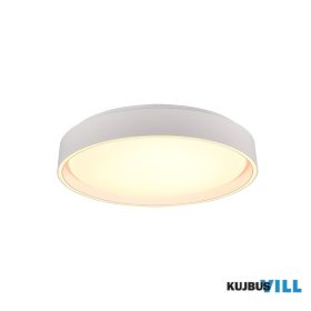   TRIO R64391031 FELIS mennyezet lámpa LED 24W/2500lm/2700-6500K Ø40cm ↗ 7,5cm matt fehér