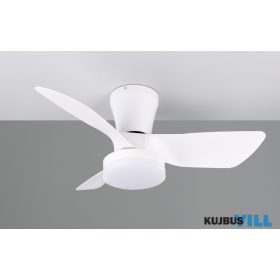   TRIO R64412131 RANDERS ventilátor incl.1x20W LED/2500lm CCT ↕26cm Ø76cm matt fehér