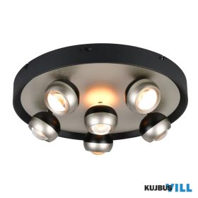   TRIO 644410607 ORBIT mennyezet lámpa incl.1x40W LED/4700lm/2300+3000+4000K ↕13,5cm Ø50cm matt nikkel