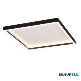   TRIO R64502932 ROTONDA mennyezet lámpa 20W LED 2000lm 3000K → 35cm↗ 35cm↑ 5,5cm matt fekete