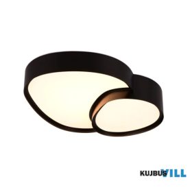   TRIO 647510232 RISE mennyezet lámpa 21W SMD LED/2400lm/2700-6500K ↕11,5cm ↔43,5cm ↗36cm matt fekete