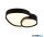 TR 647510232 RISE mennyezet lámpa 21W SMD LED/2400lm/2700-6500K ↕11,5cm ↔43,5cm ↗36cm matt fekete