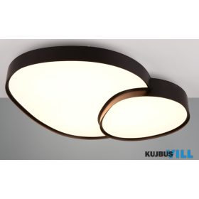   TRIO 647519232 RISE mennyezet lámpa 45W SMD LED/5300lm/2700-6500K ↕11,5cm ↔77cm ↗63,5cm matt fekete