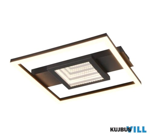 TR R64801932 WHEELER mennyezet lámpa 16W LED/2000lm/3000K ↕5cm ↔35cm ↗33cm matt fekete