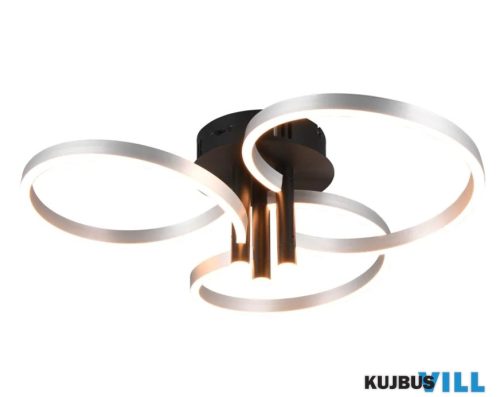 TR 648110605 CARUSO mennyezet lámpa incl.1x43W LED/4980Lm/2300+3000+4000K ↕20cm Ø65,5cm csiszolt alumínium