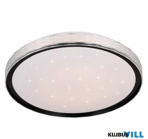 TR R64811102 VARDA mennyezet lámpa 24W LED/2500lm/2700-6500K ↕6cm Ø39cm fekete