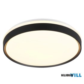   TRIO R64851132 SPACY mennyezet lámpa incl.1x33W LED/3800Lm/2700 - 6500K ↕9,5cm Ø47,5cm matt fekete