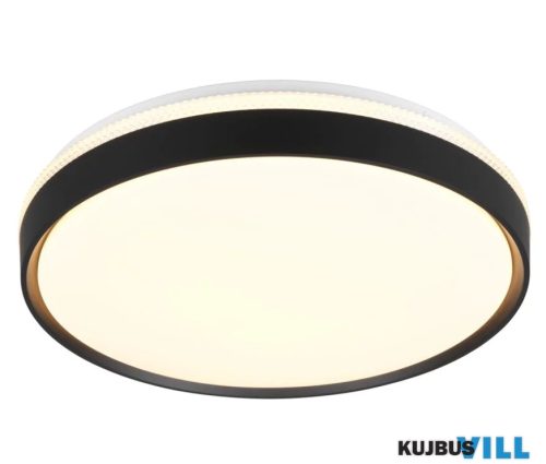 TR 64851132 SPACY mennyezet lámpa incl.1x33W LED/3800Lm/2700 - 6500K ↕9,5cm Ø47,5cm matt fekete