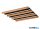 TR 648914532 FONTANA mennyezet lámpa incl.1x22W LED/2450Lm/3000K ↕45cm ↔45cm ↗6cm matt fekete