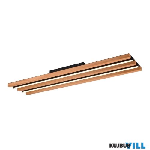 TR 648917532 FONTANA mennyezet lámpa incl.1x27W LED/3000Lm/3000K ↕20cm ↔75cm ↗6cm matt fekete