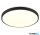 TR 64901102 LOODY mennyezet lámpa incl.1x22W LED/2500Lm/4000K ↕7cm Ø38,5cm fekete