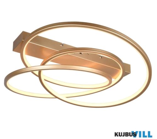 TR 649110179 DARVIN mennyezet lámpa incl.1x34W LED/4500Lm/2300+3000+4000K ↕16cm ↔ 64cm ↗49cm arany