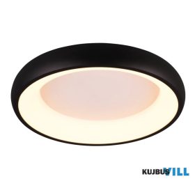   TRIO 649614532 CARDONA mennyezet lámpa incl.1x29W LED/3300Lm/2300+3000+4000K ↕10cm Ø46,5cm matt fekete