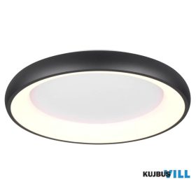   TRIO 649616032 CARDONA mennyezet lámpa incl.1x38W LED/4400Lm/2300+3000+4000K ↕10cm Ø62cm matt fekete