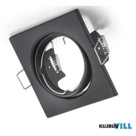   TRIO 650000132 JURA süllyesztett lámpa excl.1xGU10 ↕7cm ↔8cm ↗ 8cm matt fekete