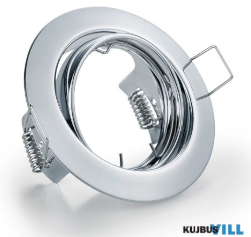 TR 650100106 JURA süllyesztett lámpa excl.1xGU10 ↕7cm Ø8,3cm króm