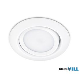   TRIO 650310131 RILA süllyesztett lámpa incl.1x5W LED/450Lm/3000K ↕3,4cm Ø8,2cm matt fehér