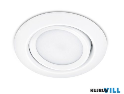 TR 650310131 RILA süllyesztett lámpa incl.1x5W LED/450Lm/3000K ↕3,4cm Ø8,2cm matt fehér