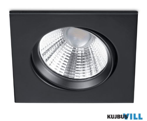 TR 650410132 PAMIR süllyesztett lámpa incl.1x5,5W LED/345Lm/3000K ↕5,4cm ↔8,5cm ↗ 8,5cm matt fekete
