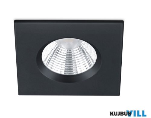 TR 650610132 ZAGROS süllyesztett lámpa incl.1x5,5W LED/345Lm/3000K ↕5,4cm ↔8,5cm ↗ 8,5cm matt fekete