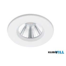   TRIO 650710131 ZAGROS süllyesztett lámpa incl.1x5,5W LED/345Lm/3000K ↕5,4cm Ø8,5cm matt fehér