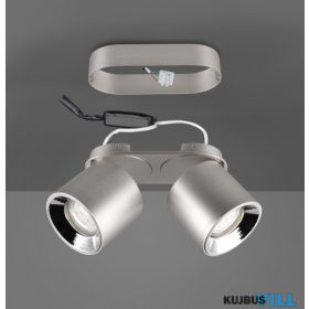   TRIO 651000207 GUAYANA spotlámpa excl.2xGU10 ↔18cm ↗8,7cm ↕12cm matt nikkel