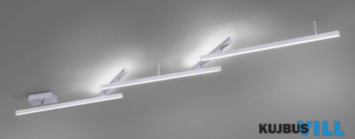 TR 651210507 MELBY mennyezet lámpa incl.1x23W LED/2200Lm/3000 - 5000K ↕12cm ↔242cm ↗ 10cm matt nikkel