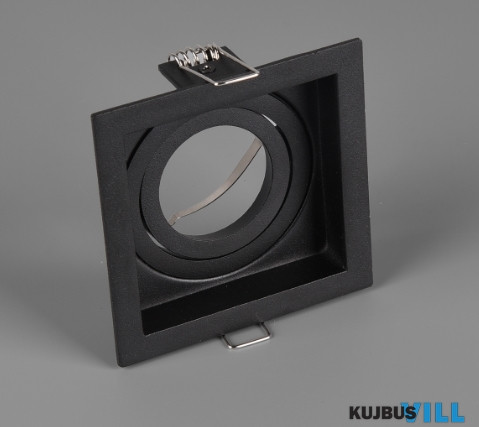 TR 651600132 KENAI süllyesztett lámpa excl.1xGU10 ↕10cm ↔9,2cm ↗ 9,2cm matt fekete