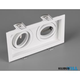   TRIO 651600231 KENAI süllyesztett lámpa excl.2xGU10 ↕10cm ↔17,2cm ↗ 9,2cm matt fehér