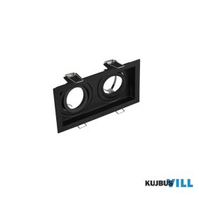   TRIO 651600232 KENAI süllyesztett lámpa excl.2xGU10 ↕10cm ↔17,2cm ↗ 9,2cm matt fekete