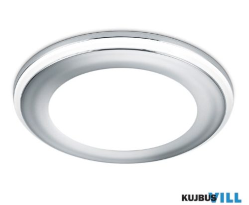 TR 652310106 AURA süllyesztett lámpa incl.1x5W LED/450Lm/3000K ↕4cm Ø8,2cm króm