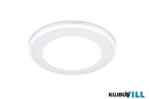 TR 652310131 AURA süllyesztett lámpa incl.1x5W LED/450Lm/3000K ↕4cm Ø8,2cm matt fehér