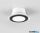 TR 652310132 AURA süllyesztett lámpa incl.1x5W LED/450Lm/3000K ↕4cm Ø8,2cm matt fekete