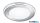 TR 652410106 AURA süllyesztett lámpa incl.1x10W LED/1040Lm/3000K ↕3,8cm Ø14,8cm króm