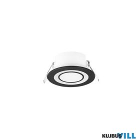   TRIO 652510132 CORE süllyesztett lámpa incl.1x5W LED/450Lm/3000K ↕3,5cm Ø8,2cm matt fekete