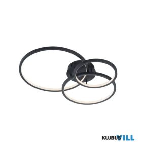   TRIO 652710342 AARON mennyezet lámpa incl.1x36,5W LED/4200Lm/3000 - 6000K ↕10,5cm ↔79cm ↗ 64cm antracit