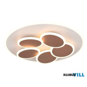   TRIO 653210676 MANDALA mennyezet lámpa incl.1x35W LED/4200Lm/2700 - 6500K ↕7,5cm Ø49cm szürke