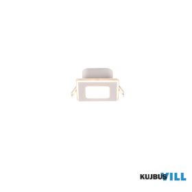   TRIO 653410131 NIMBUS süllyesztett lámpa 1x5W-LED, 3000K ↔ 8,2cm↗ 8,2cm↕ 4cm matt fehér