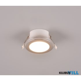   TRIO 653610106 ARGUS süllyesztett lámpa 1x5W-LED, 3000K, RGB ↕ 4cm∅ 8,2cm króm