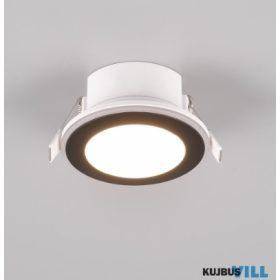   TRIO 653610132 ARGUS süllyesztett lámpa 1x5W-LED, 3000K, RGB ↕ 4cm∅ 8,2cm matt fekete