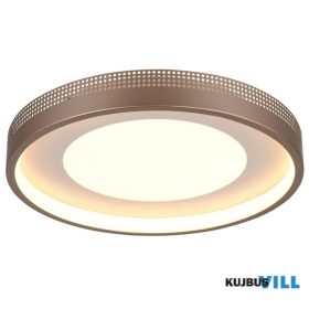   TRIO 656610165 SOLEA mennyezet lámpa incl.1x37W LED/4300lm/3000K ↕7,5cm Ø40cm kávébarna