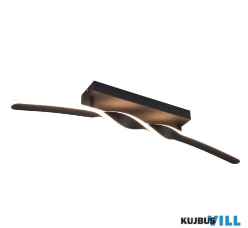 TR R65791132 GINKO mennyezet lámpa 18W LED/1980lm/3000K ↕12,5cm ↔79cm matt fekete