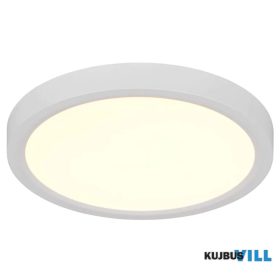   TRIO R65891131 DRACO mennyezet lámpa incl.1x18W LED/2300lm/2300+3000+4000K ↕2,6cm Ø23cm matt fehér