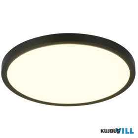   TRIO R65891932 DRACO mennyezet lámpa incl.1x30W LED/4000lm/2300+3000+4000K ↕2,6cm Ø40cm matt fekete