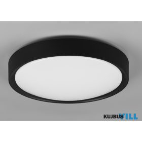   TRIO 659011832 CLARIMO mennyezet lámpa incl.1x18W LED/1850Lm/3000K ↕9cm Ø33cm matt fekete