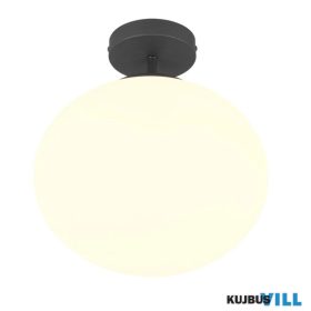   TRIO 663100132 FOMENTO mennyezeti lámpa excl.1xE27 ↕34,5cm Ø30cm matt fekete