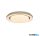 TR R67041032 ATRIA mennyezet lámpa incl.1x16W LED/2000Lm/3000 - 6000K ↕7cm Ø38cm matt fekete