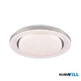   TRIO R67041900 ATRIA mennyezet lámpa incl.1x21W LED/2500Lm/3000 - 6000K ↕7,5cm Ø48cm átlátszó