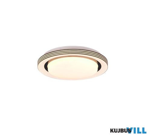 TR R67042832 ATRIA mennyezet lámpa incl.1x10,5W LED/1080Lm/3000 - 6000K ↕7cm Ø27cm matt fekete