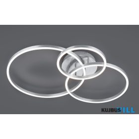   TRIO 670810607 WINONA mennyezet lámpa incl.1x28W LED/3200Lm/2700 - 6500K & incl.1x10W LED/ ↕11,5cm ↔78cm ↗ 60cm matt nikkel